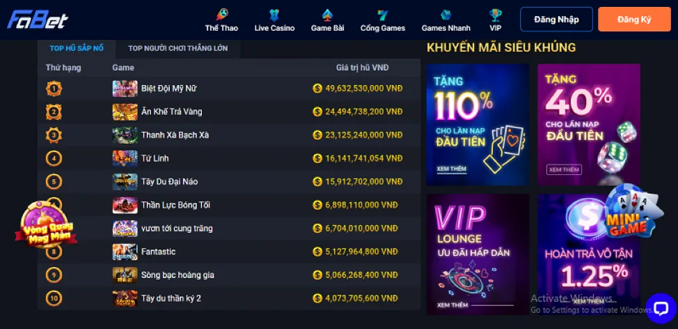 Giao diện ứng dụng u888vip0 link vào